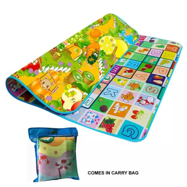 Baby Crawling Play Mat Kids Developing Carpets Children Double-Side Climb Pad