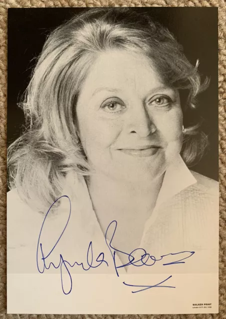 Lynda Baron - Nurse Gladys - Open All Hours Hand Signed Autograph Photo Card