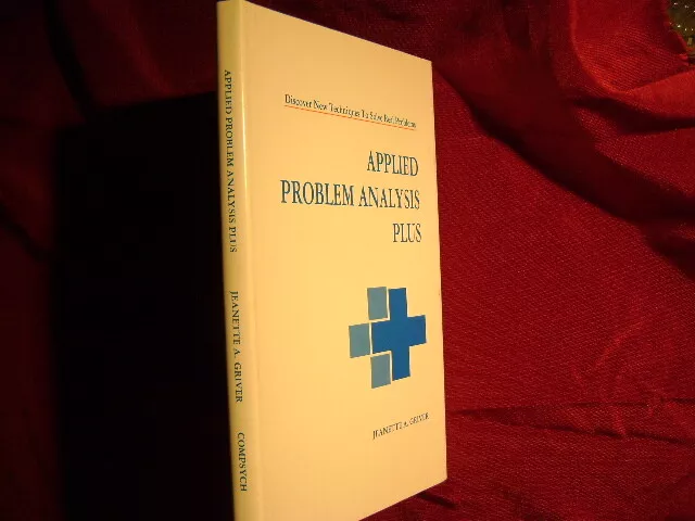 Griver, Jeane Applied Problem Analysis Plus. Inscribed by the author. Discover N