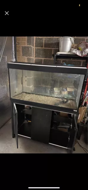 Large Fish Tank With Cabinet