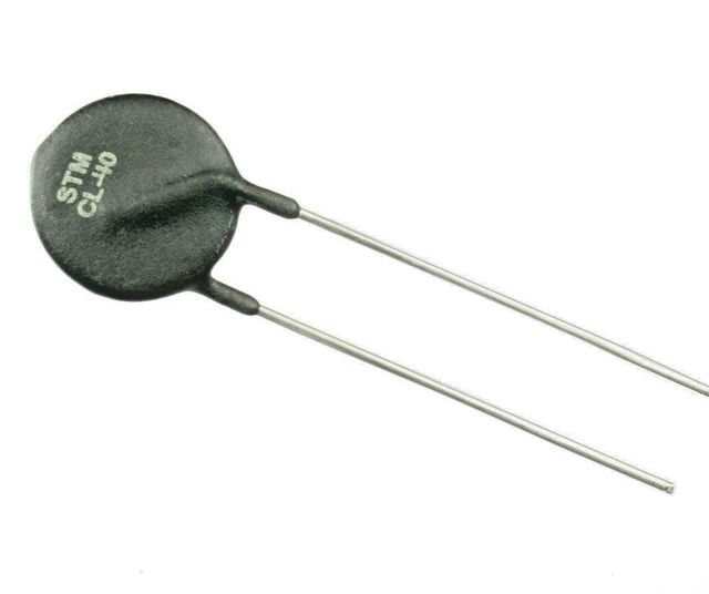 2pcs Amphenol 5 ohm, 6 amp, NTC Thermistor for Inrush Current Limiting