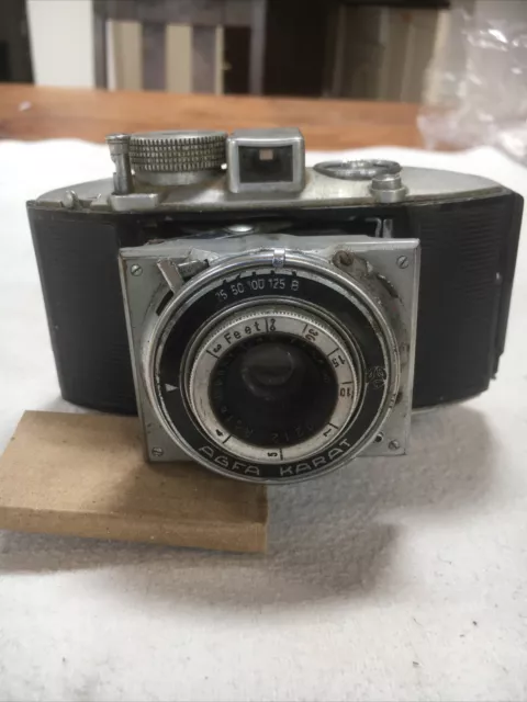 Vintage Agfa Karat Film Camera untested