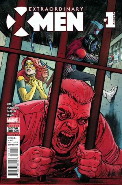 Extraordinary X-Men Annual #1 Comic Book 2016 - Marvel