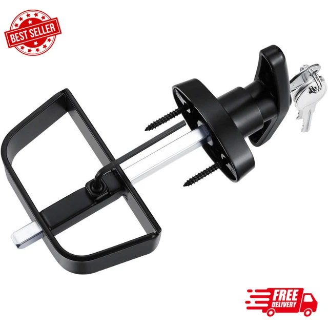 Shed Door Latch T-Handle Lock Kit with 4 Keys FREE SHIPPING