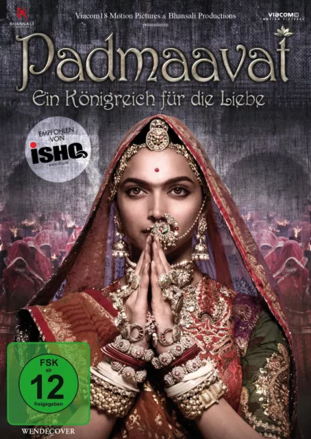 PADMAAVAT / EIN KÖNIGREICH FÜR DIE LIEBE - Bollywood DVD mit Ranveer Singh