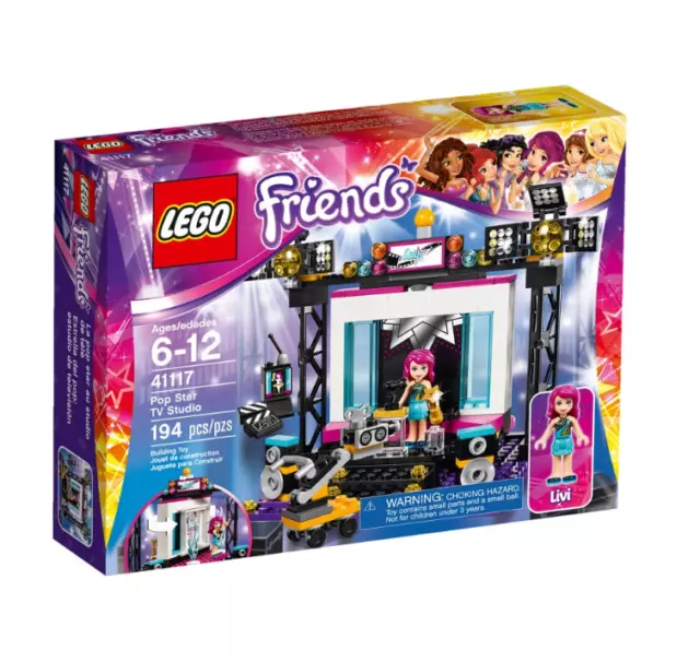 LEGO 41117  Friends Pop Star TV Studio  BRAND NEW