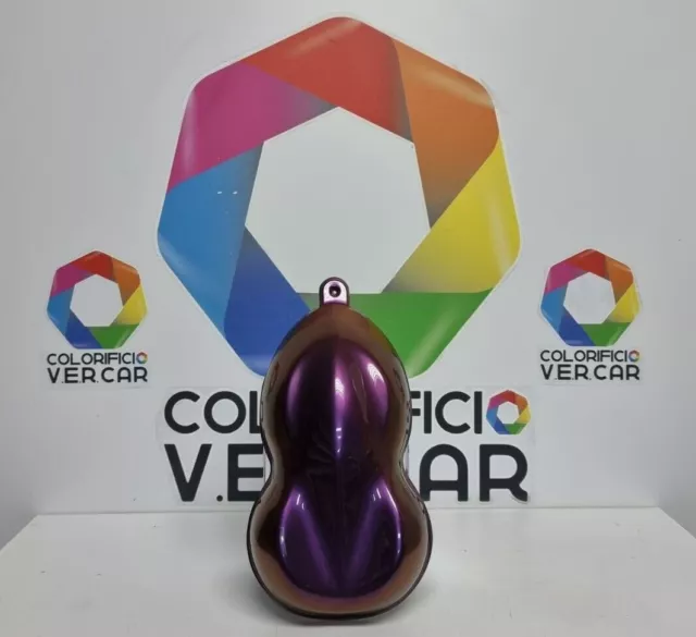 Vernice Camaleonte Cam 04 Viola Rame Bronzo In Base Opaca Doppio Strato