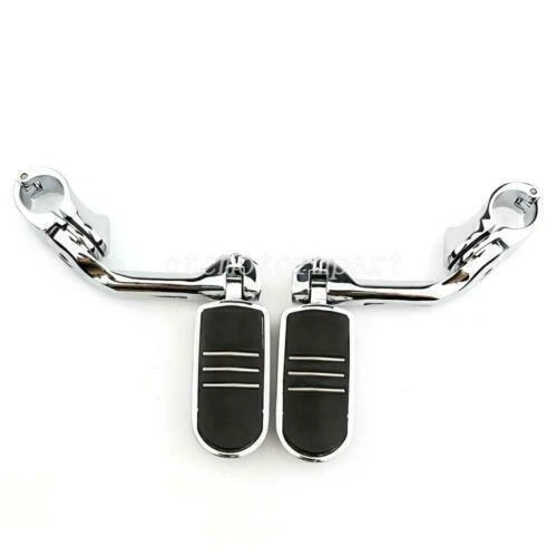 1-1/4" Highway Foot Pegs for Harley Davidson Sportster 883 1200 Custom Hugger