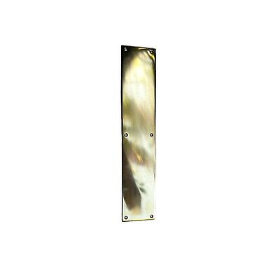 2 push door 12" inch PLATES solid Brass DOORS 30 cm long old style finger  B 3