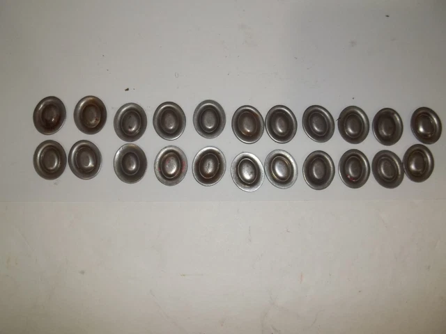22 ORIGINAL National Cash Register OVAL Key Ring Metal Backers NCR