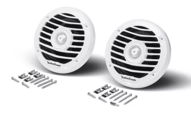 ROCKFORD FOSGATE PM2652 16,5 CM Altoparlante Bianco Barca Marino Esterno 1 Paia