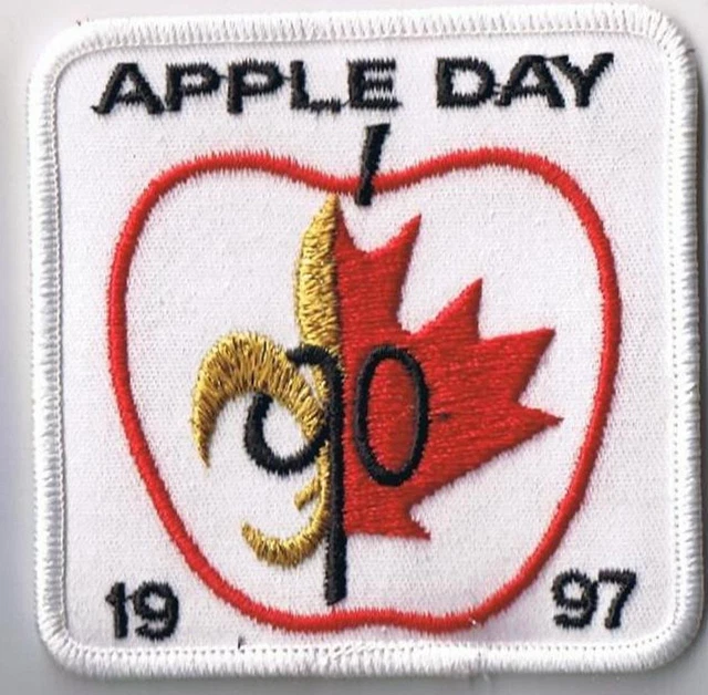 Scouts Canada Patch Apple Day 1997
