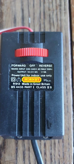 Transformateur Hornby Meccano Type 348 – 115/127 Volts, échelle 0, Analogique, Vert