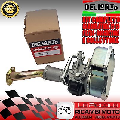 ET3 Dellorto Set Carburateur Dell Orto 19-19 Shbc Piaggio Vespa 125 Printemps 