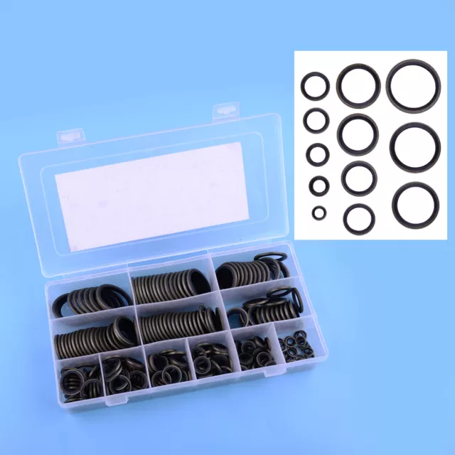 1 Box Sealing Washer Oil Drain Screws Nuts Gaskets Assortment Kit 6-30mm