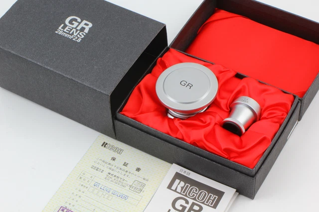 RARE! [Top MINT IN BOX] Ricoh GR Lens 28mm f2.8 Leica L39 LTM Finder From JAPAN