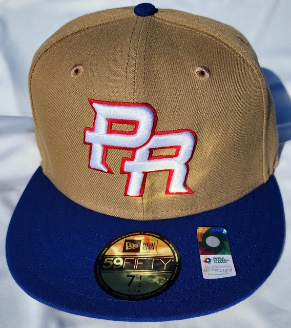 RARE NEW ERA 59FIFTY Official WBC Puerto Rico World Baseball Classic
