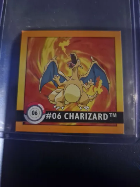 Pokemon Series 1 Artbox Stickers- Charizard No.06