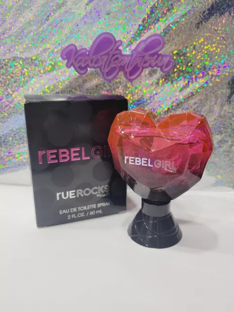 REBEL GIRL BY Rue21 Rue 21 Rue Rocks Eau de Toilette EDT 1.7 oz