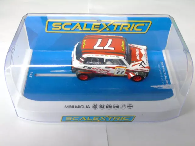 Scalextric Slot Car Mini Meilen JRT Racing Team Andrew Jordan beschädigt C4344