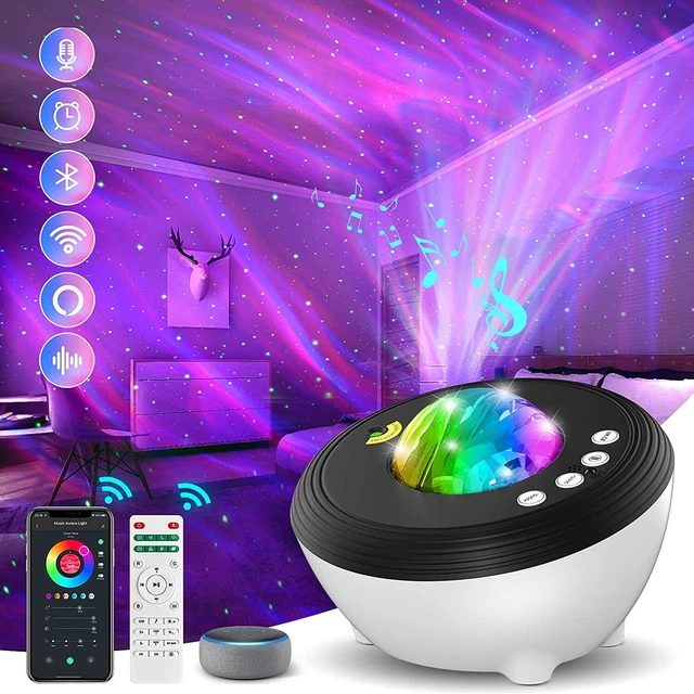 GALAXY AURORA PROJECTOR Lamp LED Northern Lights Star Starry Moon Light