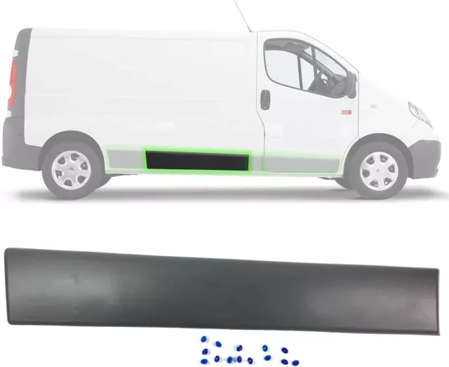 Baguette de porte arrière latérale droite pour Trafic II, Vivaro et Primastar 3