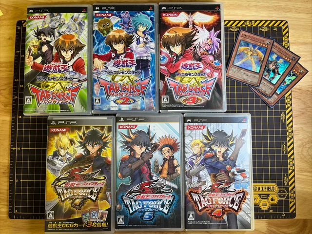 Yu-Gi-Oh! 5D's Tag Force 5 PSP (USADO) - Fenix GZ - 16 anos no mercado!