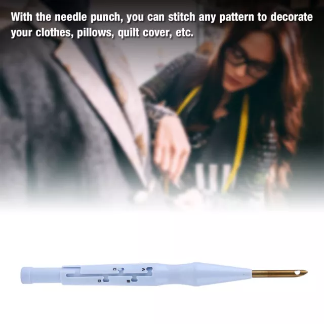 Embroidery Needle Punch Adjustable Needle Pen Kit Tool For DIY Craft