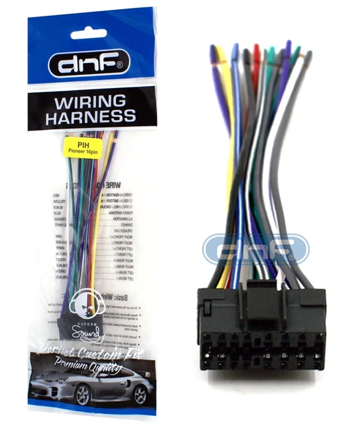 thumbnail image 2 of Wire Harness For Pioneer DEH-S4010BT DEHS4010BT Car Stereo - Fast Shipping 2 of 5