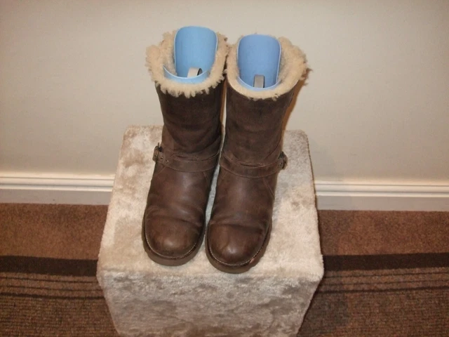 Ugg bandara mid heel 2025 ankle boot in tan