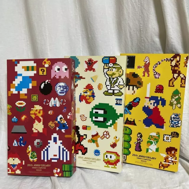 NINTENDO 20th Anniversary Famicom Mini Collection BOX set of 3 japan import