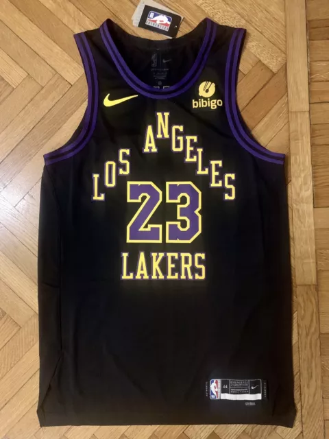 Los Angeles Lakers - Lebron James NBA Authentic jersey maillot - Size 44 - Nike