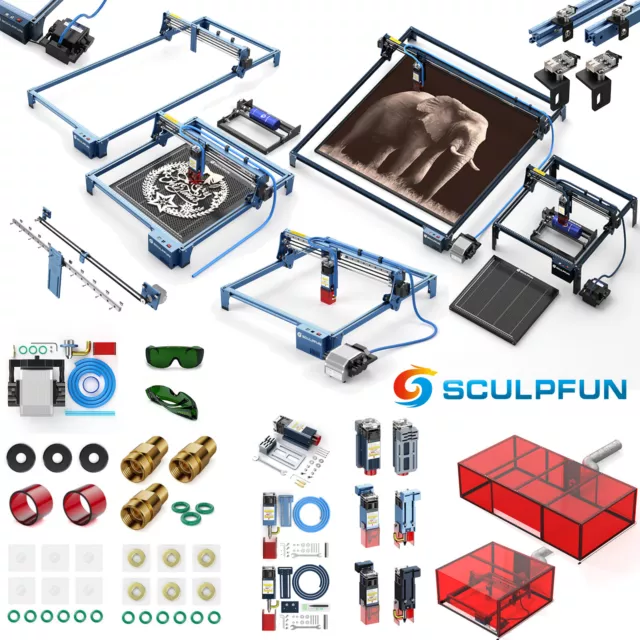 SCULPFUN S9/S10/S30’s/ULTRA Laser Graviermaschine Austausch und Upgrade Kit