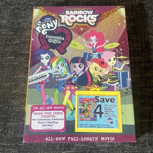 MY LITTLE PONY Equestria Girls: Rainbow ROCKS ( DVD 2014 ) Target ...