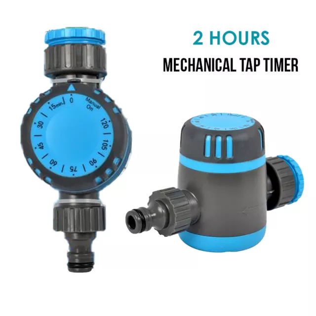 2 Hour Mechanical Tap Timer Easy installation Water-saving AU STOCK