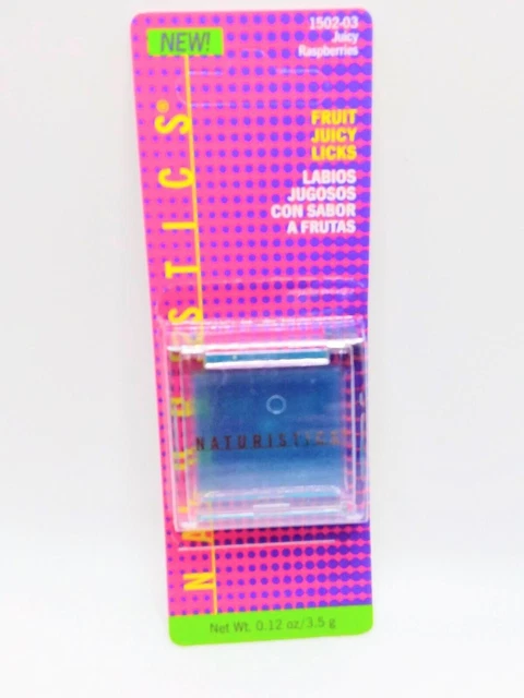 NEW - Naturistics Fruit Juicy Licks Lip Gloss - Juicy Raspberries 1502-03