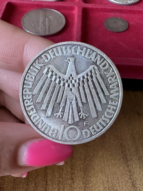 Médaille Copie Monnaie Allemagne 5 Deutsche Mark (87-7) - Monnaie De Paris 2003