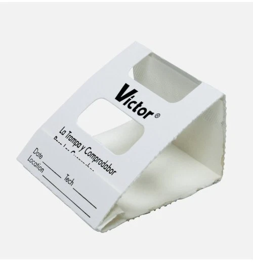 10 Victor Roach & Insect Control Trap & Monitor Glue Boards ( 20 Monitor Traps )