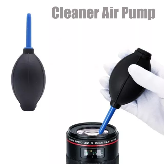 Dust Blower Cleaner Air Pump for DSLR Digital Camera Lens Practical Tool Black