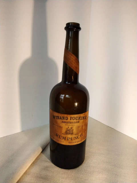 Wynand Fockink Rum Punch Antique Liquor Bottle