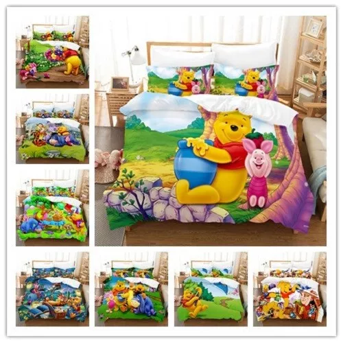 Winnie the Pooh Collection Single/Double/Queen/King Bed Quilt Cover Set