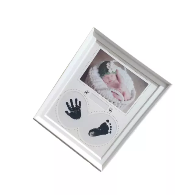 Baby Photo Frame Kids Picture Frame Newborn Handprint Footprint Photo Frame