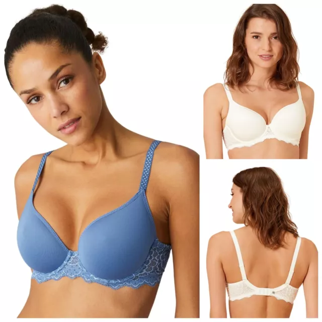 SIMONE PERELE CARESSE Spacer Plunge Bra 12A316 Underwired Luxury Womens  Lingerie £63.00 - PicClick UK