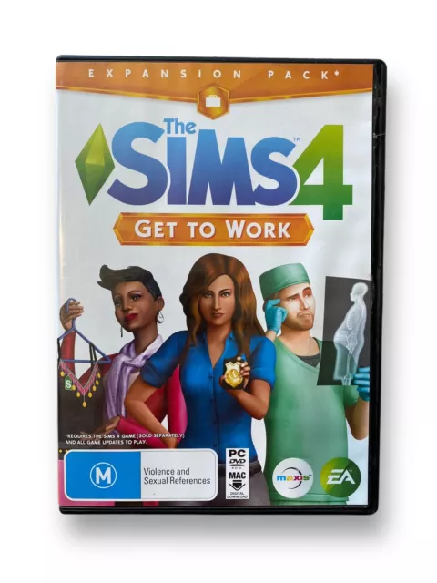 The Sims 4 Get to Work DVD ROM PC Free Postage