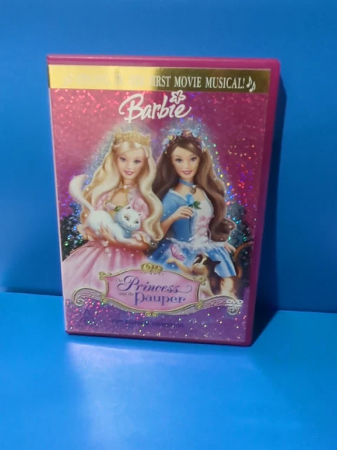 BARBIE THE Princess And The Pauper DVD 2004 Regions 2 4