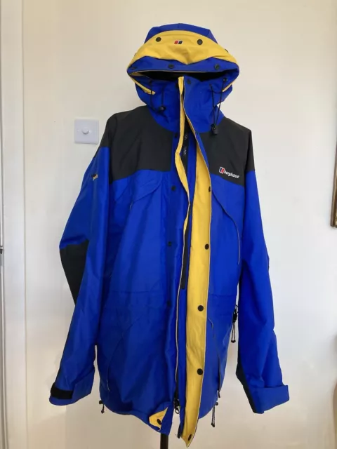 Mera peak jacket blue and yellow sales