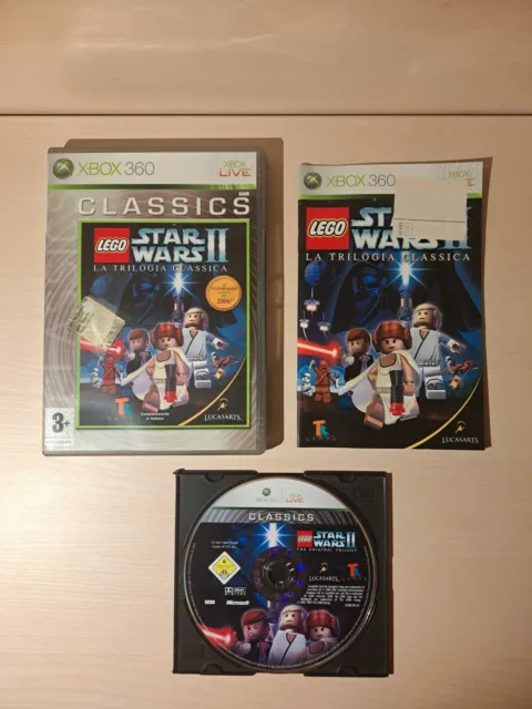 LEGO STAR WARS 2 II LA TRILOGIA CLASSICA • Gioco Xbox 360
