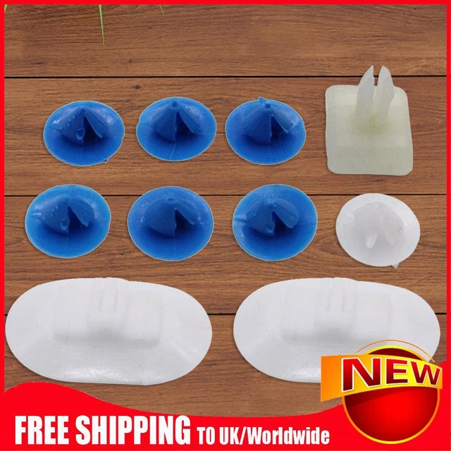 10Pcs Side Skirt Fastening Set Side Skirt Securing Kit for Citroen DS3 2009-2015