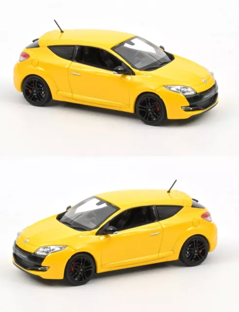 1/43 NOREV Renault Megane RS 2009 Jaune 517710 LIVRAISON FIN JUIN