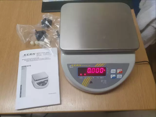 Bilancia Kern WTB 3K1 IPM bilancia dorata bilancia alimentare bilancia per lettere bilancia per pacchi 3 kg